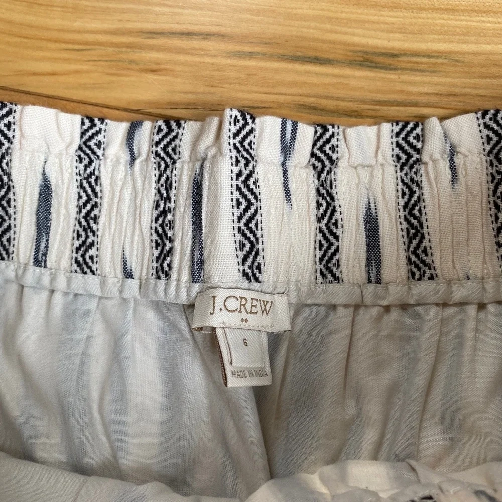 J. Crew‎ Cotton tribal print skirt